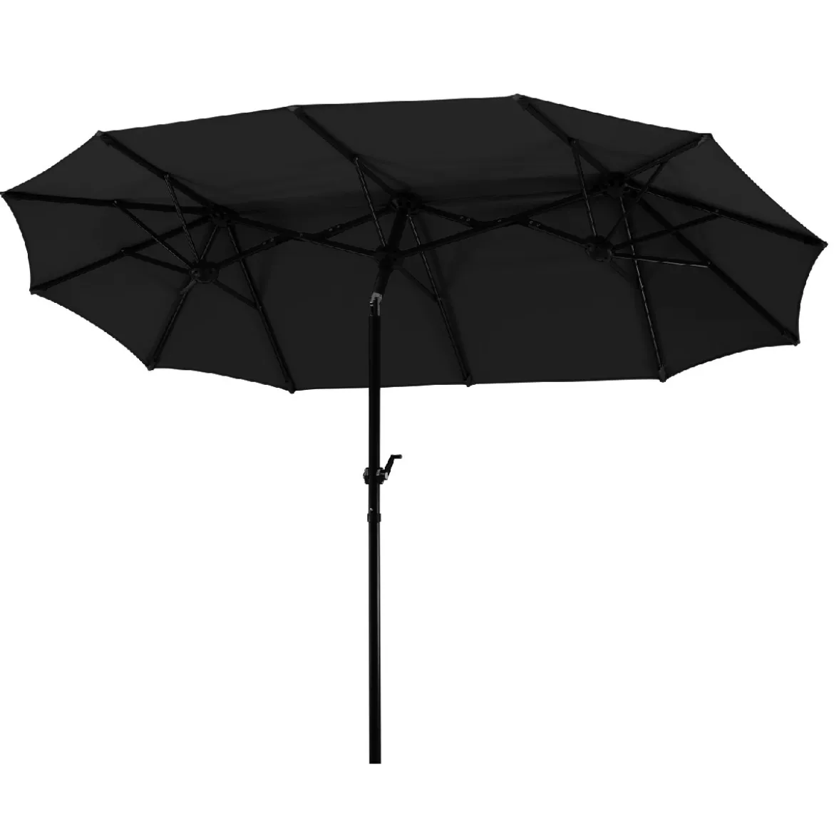 Schirm Salerno 300x150cm anthrazit