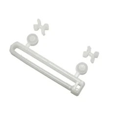 Schlaufengleiter 50 mm weiß