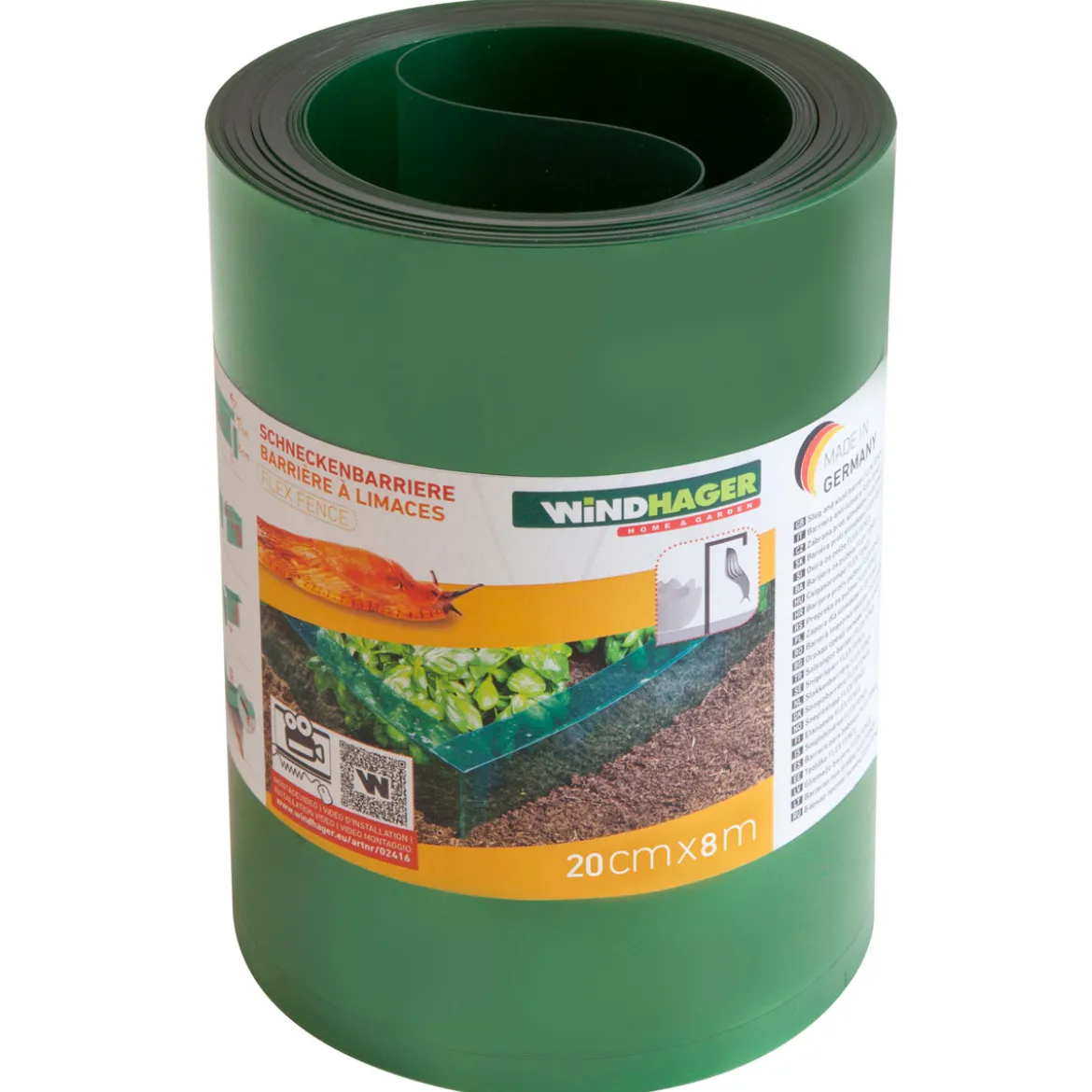 Schneckenbarriere PET 20 cm x 8 m