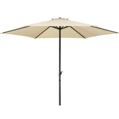 Schneider Schirme Sonnenschirm Bergamo 300 cm natur
