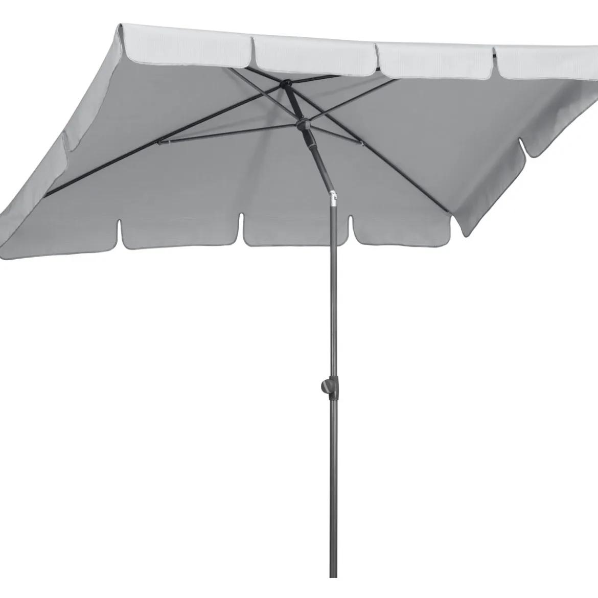 Schneider Schirme Sonnenschirm Aquila 225 x 120 cm silbergrau