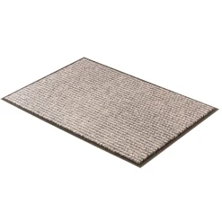 Schöner WohnenSchmutzfangmatte „Miami“, Punkte anthrazit-taupe, 67x100 cm