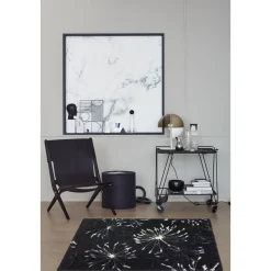 Schöner WohnenSchmutzfangmatte „Manhattan“, Pusteblume/anthrazit-grau, 67x100 cm