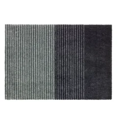 Schöner WohnenSchmutzfangmatte „Manhattan“, Streifen/anthrazit-grau, 50x70 cm