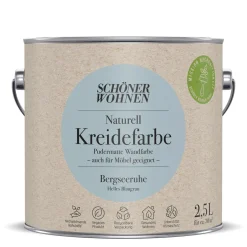 Schöner Wohnen FarbeNaturell Kreidefarbe 2,5 L Bergseeruhe