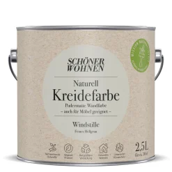 Schöner Wohnen FarbeNaturell Kreidefarbe 2,5 L Wildstille