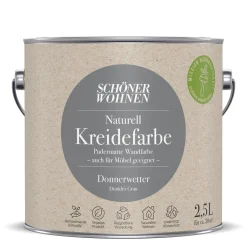 Schöner Wohnen FarbeNaturell Kreidefarbe 2,5 L Donnerwetter