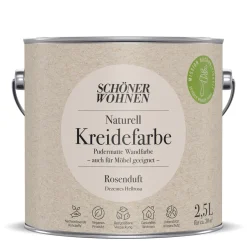 Schöner Wohnen FarbeNaturell Kreidefarbe 2,5 L Rosenduft