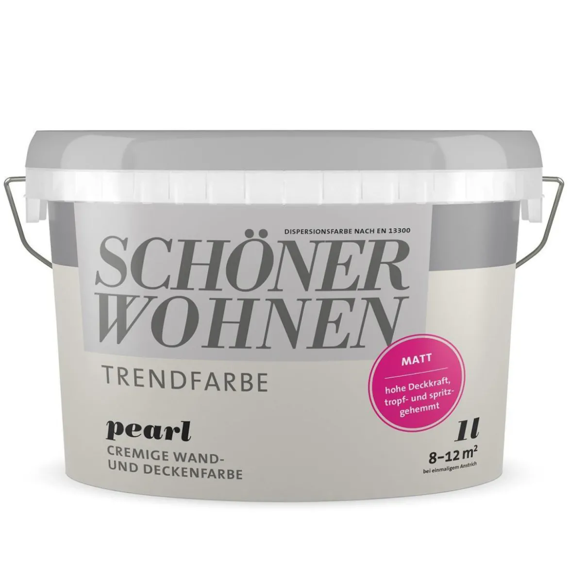 Schöner Wohnen Farbe Trendfarbe Pearl Matt 1 L