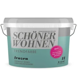 Schöner Wohnen Farbe Trendfarbe Frozen Matt 1 L
