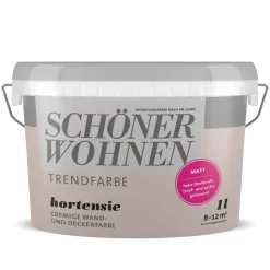 Schöner Wohnen Farbe Trendfarbe Hortensie 1 L