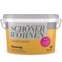 Schöner Wohnen Farbe Trendfarbe Honey Matt 1 L
