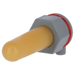 Schraubventil mit Latexsauger grau-gelb