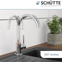 Schütte Küchenarmatur Cornwall Spültischarmatur chrom