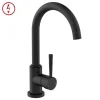 Schütte Spültischarmatur Cornwall Niederdruck schwarz matt