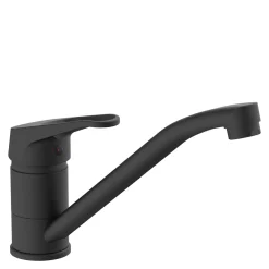 Schütte Spültisch-Armatur Tassoni, Niederdruck, Farbe: Schwarz matt
