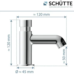 SchütteKaltwasser-Standventil „Lima“ chrom