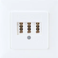 Schwaiger Telefonanschlussdose Universal 3-fach Unterputz