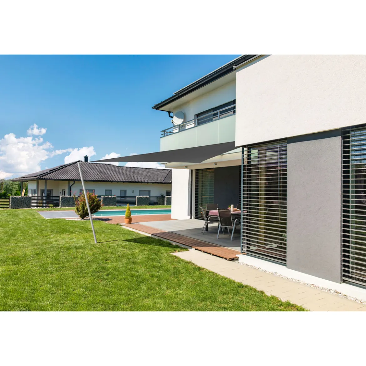 Segel Cannes Dr 3x3x3m anthrazit
