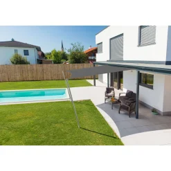 Segel Cannes Qu 4x4m anthrazit