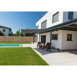 Segel Cannes Qu 4x4m anthrazit