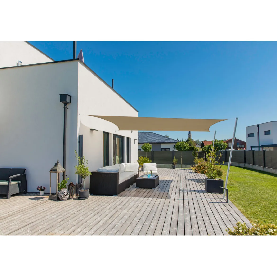 Segel Cannes Re 3x4m taupe