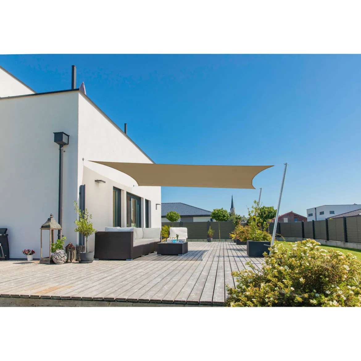 Segel Cannes Re 3x4m taupe