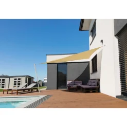 Segel Capri Dr 4x4x4m champagne