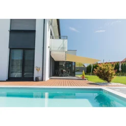 Segel Capri Qu 4x4m champagne