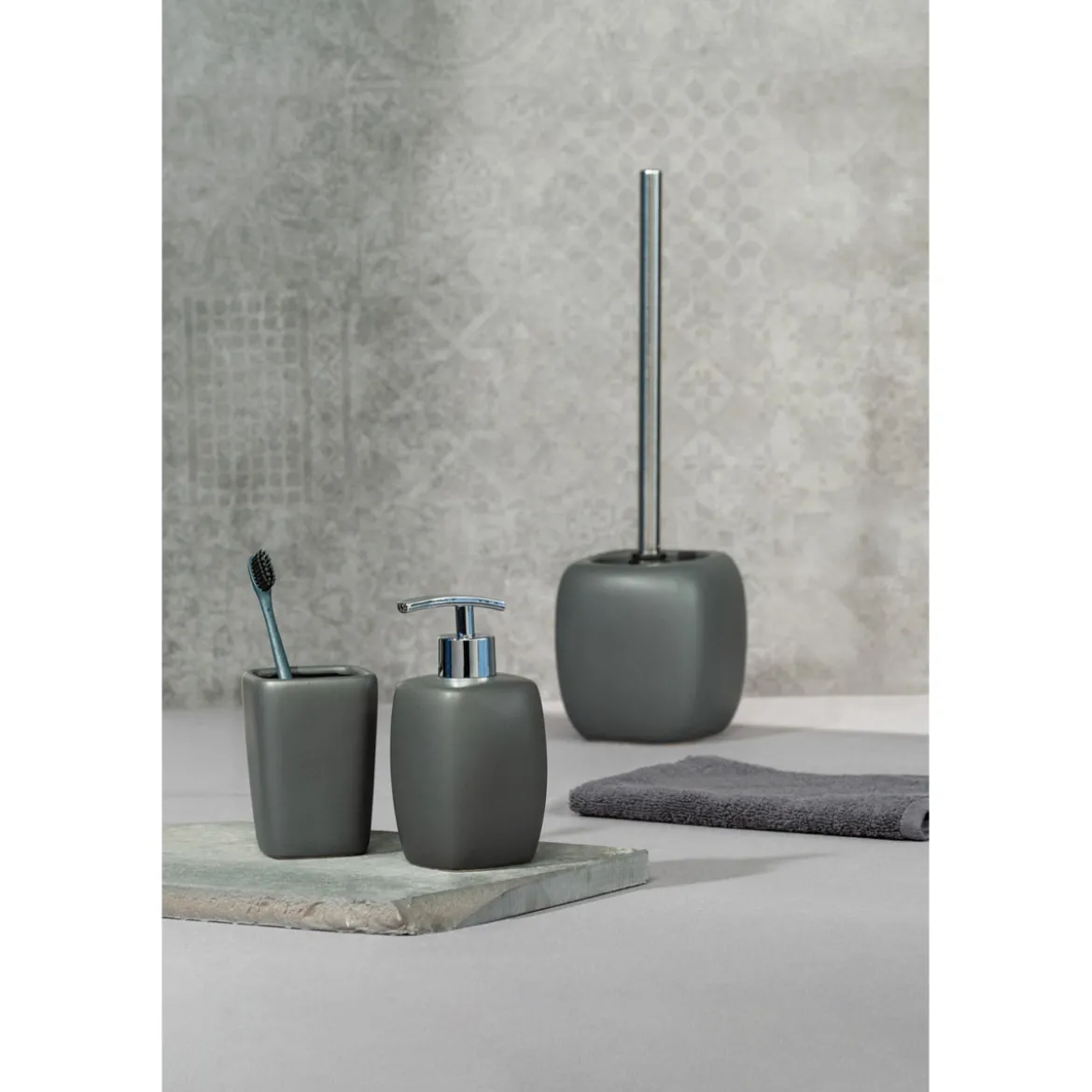 Seifenspender Mod. Faro grey