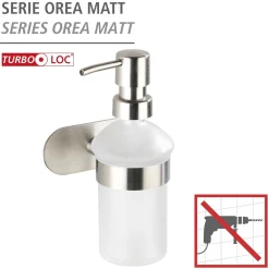Seifenspender Orea Matt Turbo-LockEdelstahl