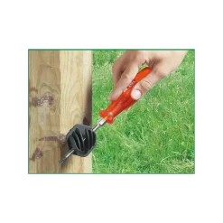 Seilisolator Easy Cord Durchmesser 6 mm schwarz