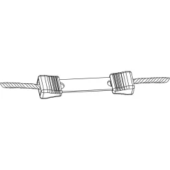 Seilverbinder Durchmesser 6 mm 5 Stück