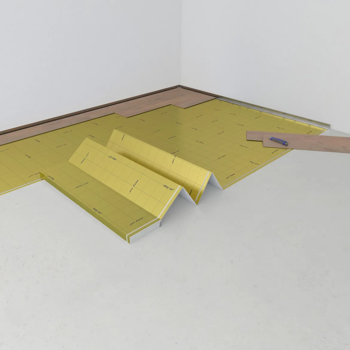 SelitSELITFLEX 1,6 mm AquaStop Parkett-/Laminatunterlage 15m²