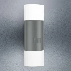 Sensor-Aussenleuchte L 910 LED anthrazitUp- & Downlight