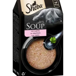 Sheba Katzensuppe mit Lachs 4 x 40 g