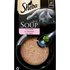 Sheba Katzensuppe mit Lachs 4 x 40 g