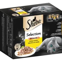 ShebaKatzenfutter-Vorratspack Selection Geflügel Variation 12 x 85g