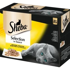 ShebaKatzenfutter-Vorratspack Selection Geflügel Variation 12 x 85g
