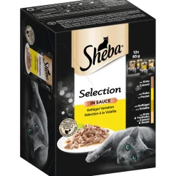 ShebaKatzenfutter-Vorratspack Selection Geflügel Variation 12 x 85g