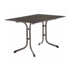 Sieger Klapptisch Vivodur 120x80 3160-55Boulevard-Tisch eisengrau/anthrazit