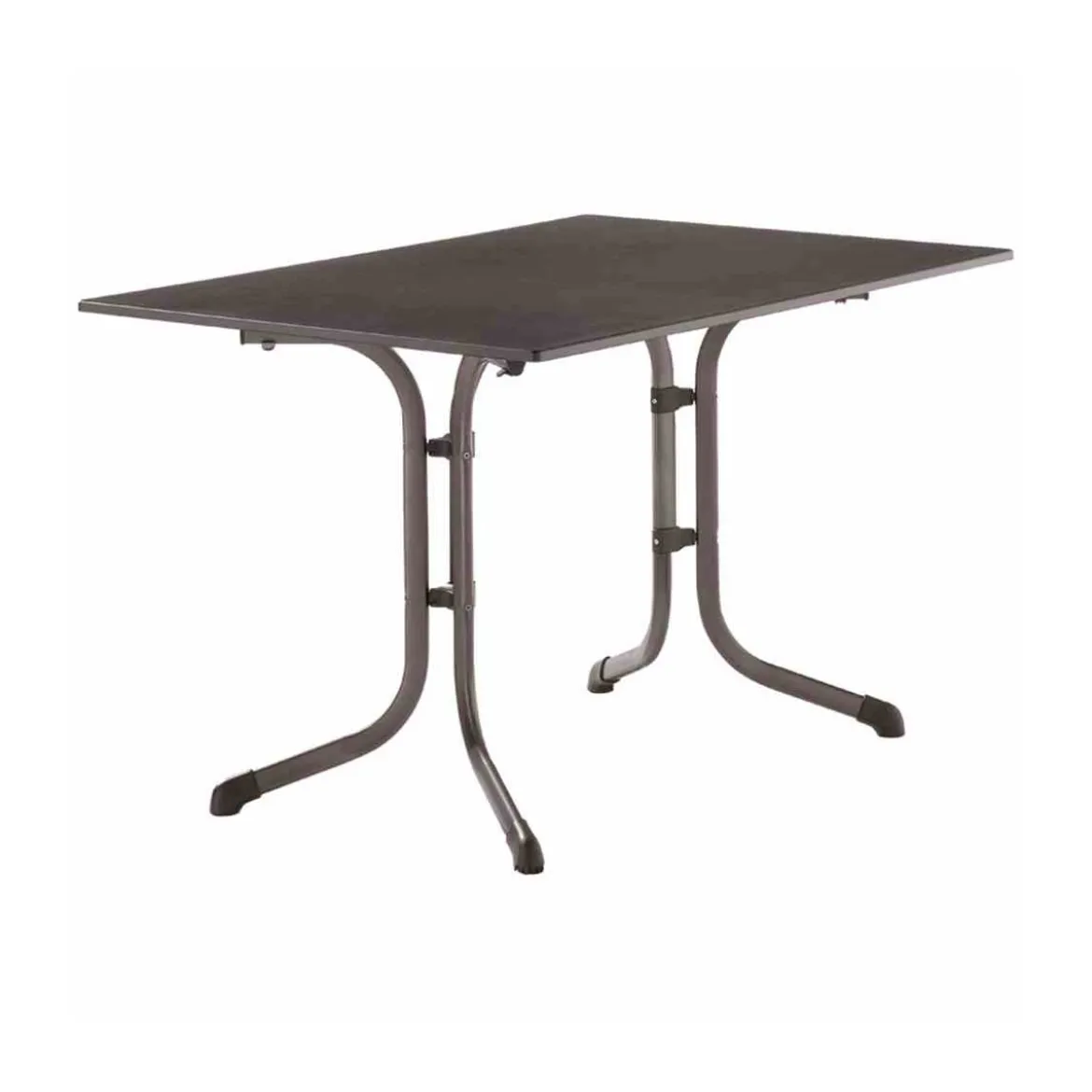 Sieger Klapptisch Vivodur 120x80 3160-55Boulevard-Tisch eisengrau/anthrazit
