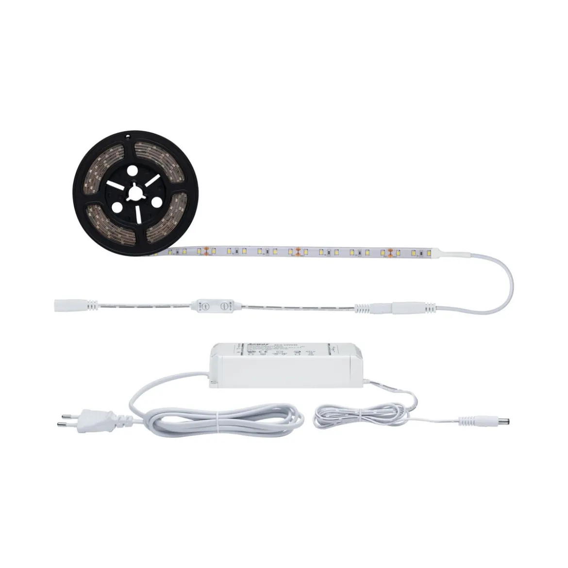 Simp LED Power Set nw inkl. Dimm/Switch33W 230/24V DC ws Kst.