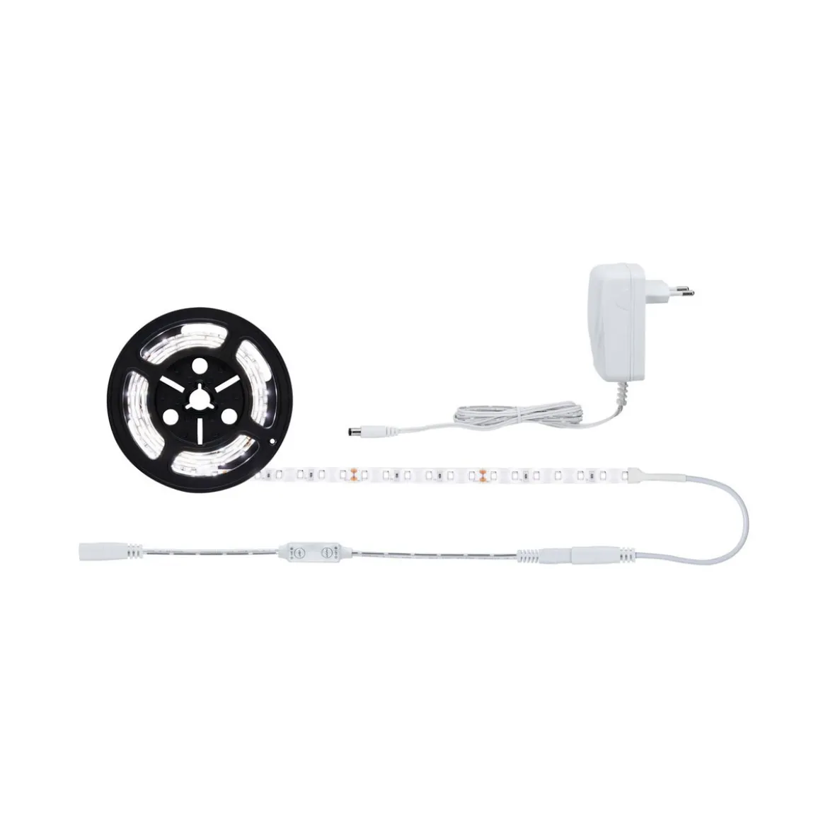 Simp LED Power Set nw inkl. Dimm/Switch17W 230/24V DC ws Kst.