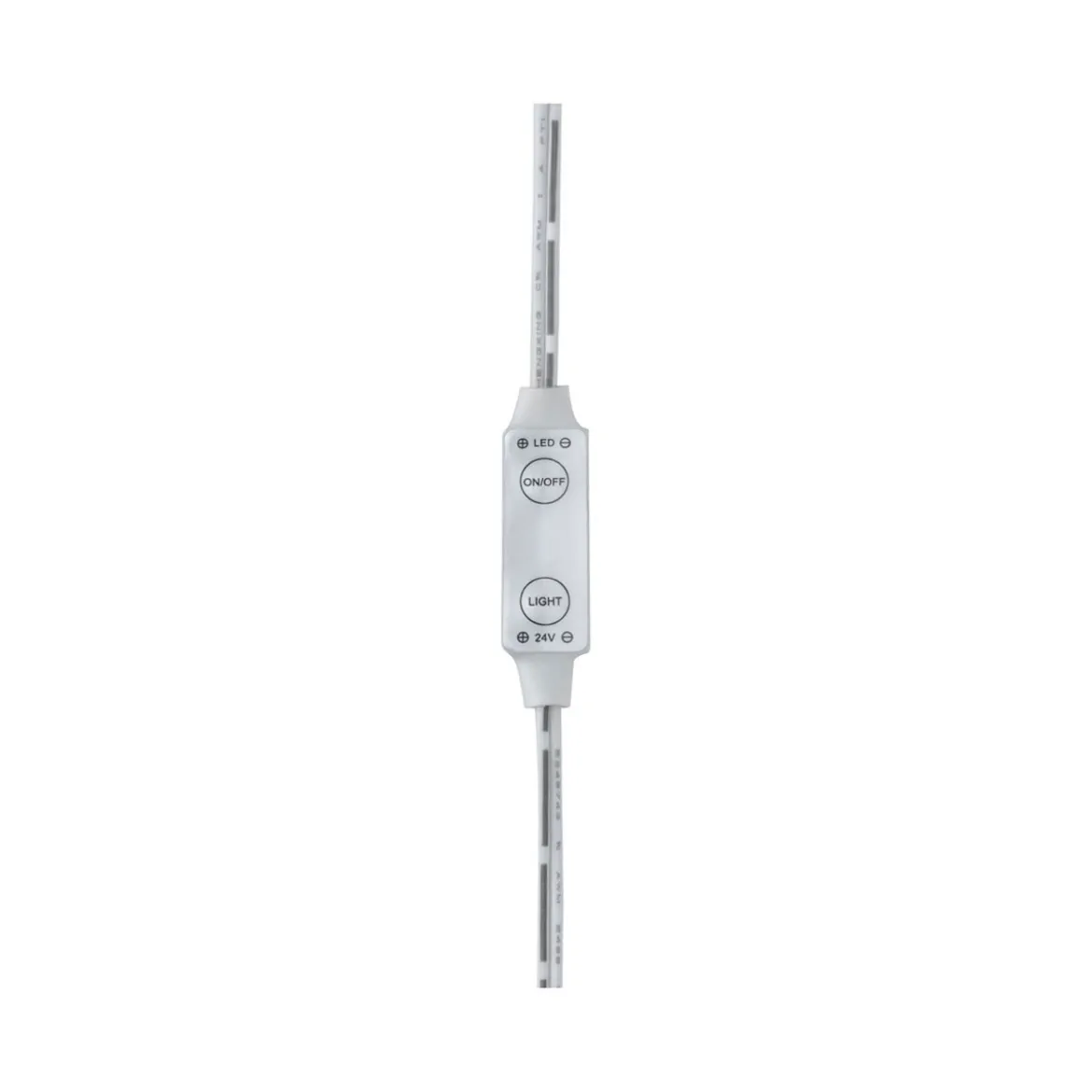 Simp LED Power Set nw inkl. Dimm/Switch17W 230/24V DC ws Kst.