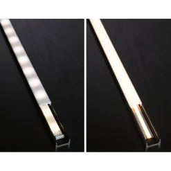 SimpLed COB Strip Set 1,5m RGB 12W230/12V DC weiss Metall