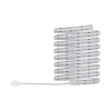 SimpLed COB Strip Set 3m RGB 22W 230/12VDC weiss Metall