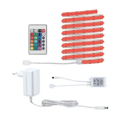 SimpLed COB Strip Set 3m RGB 22W 230/12VDC weiss Metall