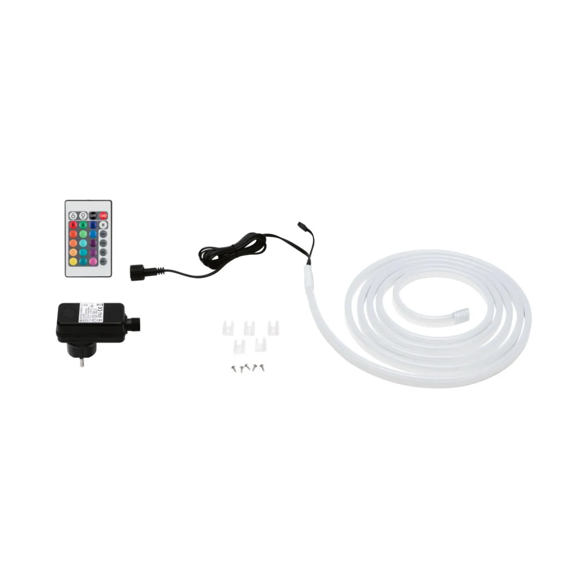 SimpLED Outdoor Stripe Set 3m RGB 19,5W230/24V DC Weiss Kst