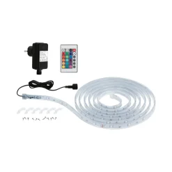 SimpLED Outdoor Stripe Set 3m RGB 8,5W230/24V DC Transparent Kst
